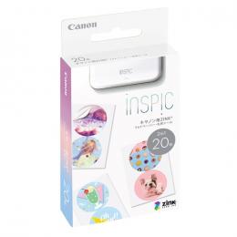 CANON 4967C005 ZINKフォトペーパー・丸形シール 20枚入り