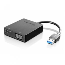 レノボ 4X90H20061 ユニバーサル USB3.0-VGA/HDMIアダプター