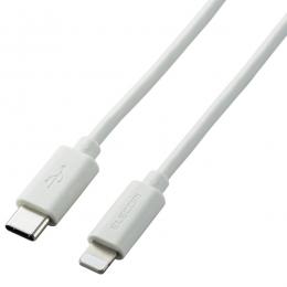 ELECOM U2C-APCL10SV USB-C to Lightningケーブル/1.0m/シルバー