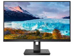 PHILIPS 222S1AE/11 液晶ディスプレイ 21.5型/1920×1080/DisplayPort、HDMI、DVI-D、D-Sub/ブラック/スピーカー：あり/5年間フル保証/省資源化パッケージ/昇降スタンド