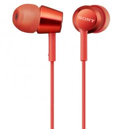 Sony MDR-EX155/R 密閉型インナーイヤーレシーバー レッド
