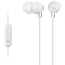 Sony MDR-EX15AP/W 密閉型インナーイヤーレシーバー ホワイト