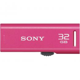 Sony USM32GR P USB2.0対応 スライドアップ式USBメモリー ポケットビット 32GB ピンク キャップレス