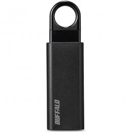 BUFFALO RUF3-KS128GA-BK USB3.1(Gen1)対応 ノックスライドUSBメモリー 128GB ブラック