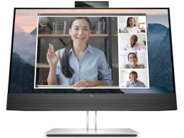 日本HP 169L0AA#ABJ HP E24mvG4 23.8inビデオ会議用IPSモニター(23.8型/1920×1080/VGA HDMI DisplayPort/ブラック/スピーカー:あり/3年間保証(3年間オンサイト翌営業日対応 3年間パーツ保証))