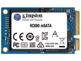 Kingston SKC600MS/1024G KC600 Series mSATA SSD 1024GB 3D TLC 最大書込500MB/秒、読取550MB/秒