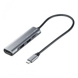 サンワサプライ USB-3TCH37GM HDMIポート付 USB Type-Cハブ