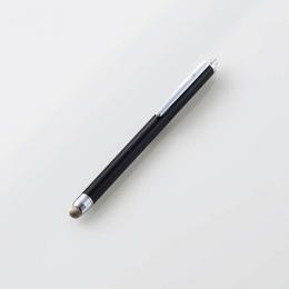 ELECOM P-TPS03ABBK タッチペン/スマホ・タブレット用/抗菌/導電繊維タイプ/ブラック