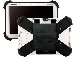 エムディーエス MDS-BLTCFZG1BK Panasonic タフパッドFZ-G1用 ショルダーベルト型ケース ブラック