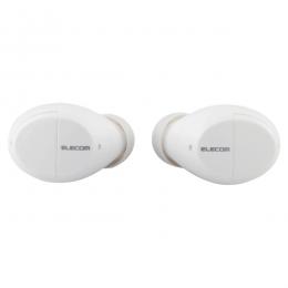 ELECOM LBT-TWS12WH Bluetoothイヤホン/完全ワイヤレス/AAC対応/カナル型/ホワイト