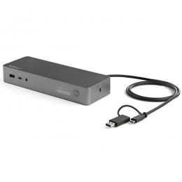 StarTech.com DK30C2DPEP ドッキングステーション USB Type-C/Type-A対応 デュアル4Kディスプレイ(DP/HDMI)100W PD Mac/Windows/Chrome OS 4x USB3.0ポート
