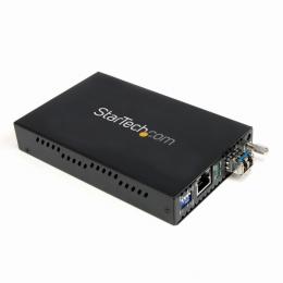 StarTech.com ET1000S40LC2 ギガビットイーサネット対応光メディアコンバータ 1000BASE-T(RJ45) - 1000BASE-LX(シングルモード/ LC) 40km