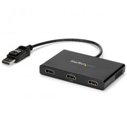 StarTech.com MSTDP123HD 3ポートMSTハブ DisplayPort - 3x HDMI マルチモニタースプリッタ ディスプレイポート(オス) - 3x HDMI(メス) 4K対応 Windowsのみ対応