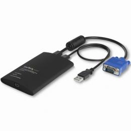 StarTech.com NOTECONS02 携帯用KVMコンソールアダプタノートパソコンのUSBに接続ファイル転送/ビデオキャプチャ機能付き