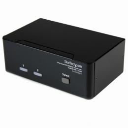 StarTech.com SV231DD2DUA 2ポート デュアルDVIディスプレイ対応USB接続KVMスイッチ/PCパソコンCPU切替器