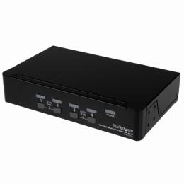 StarTech.com SV431DPUA 4ポートDisplayPortKVMスイッチオーディオ対応2ポートUSB3.0ハブディスプレイポート接続CPU・PCパソコン切替器