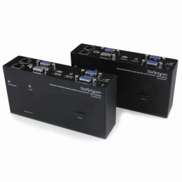 StarTech.com SV565DUTPU Cat5使用デュアルVGA対応KVMエクステンダー(延長器)最大200m延長1920x1200