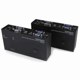 StarTech.com SV565DUTPU Cat5使用デュアルVGA対応KVMエクステンダー(延長器) 最大200m延長 1920x1200