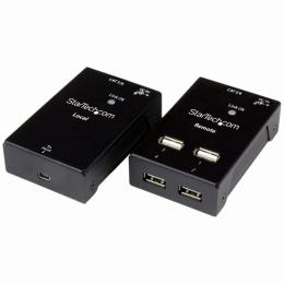 StarTech.com USB2004EXTV Cat5/Cat6使用4ポートUSB2.0エクステンダーカテゴリ5/6対応USB延長器CAT5で最大40m/CAT6で最大50m延長