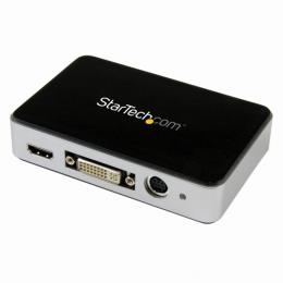 StarTech.com USB3HDCAP USB3.0接続ビデオキャプチャーユニット HDMI/ DVI/ VGA(アナログRGB)/ コンポーネント/ S端子/ コンポジット対応 1080p 60fps H.264エンコーダ搭載