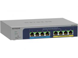 NETGEAR MS108EUP-100JPS Ultra60 PoE++対応 (230W) 1G/2.5Gマルチギガ8ポートアンマネージプラススイッチ