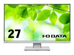 I-O DATA LCD-DF271EDW-F ワイド液晶ディスプレイ 27型/1920×1080/アナログRGB、HDMI、DisplayPort/ホワイト/スピーカー：あり/5年保証 無輝点保証//昇降/回転