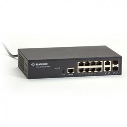 ブラックボックス LGB1110A ギガビットスイッチ 10ポート管理機能付 10/100/1000B-T(8)+UTP/SFP(2)