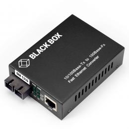 ブラックボックス LHC212A メディアコンバータ 10/100 Ethernet シングルモード 1310nm 20km SC