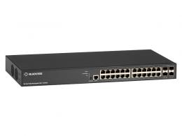 ブラックボックス LPB3028A PoEスイッチ PoE+対応 10/100/1000Tx24 SFP/SFP+x4