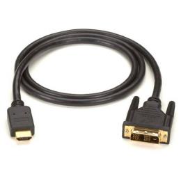 ブラックボックス EVHDMI02T-001M 標準仕様HDMI⇒DVIケーブル、PVC、オス/オス 1m