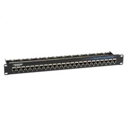ブラックボックス JPM804A-R2 CAT5eフィードスルー・パッチパネル ScTP・24ポート