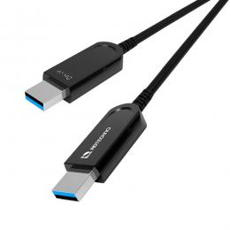 ADTECHNO AUN-1M2-010 10Gbps対応光ファイバUSBケーブル A-A 10m