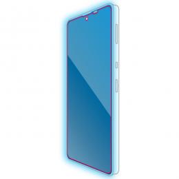 ELECOM PM-S221FLGGBL AQUOS sense6s(SHG07)/AQUOS sense6用ガラスフィルム/高透明/ブルーライトカット