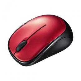サンワサプライ MA-BBS311R 静音BluetoothブルーLEDマウス（レッド）