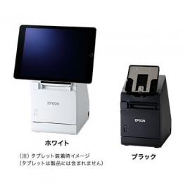 EPSON TM302-S2W レシートプリンター/タブレットターミナルモデル/80mm・58mm/USB・有線LAN・Bluetooth/電源内蔵/ホワイト