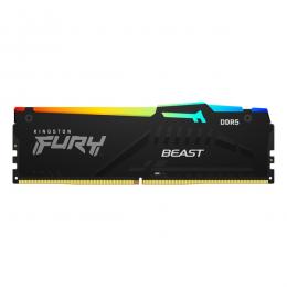 Kingston KF552C40BBA-8 8GB DDR5 5200MT/s CL40 DIMM FURY Beast RGB