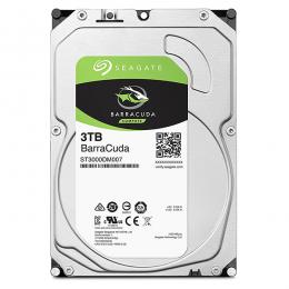 Seagate ST3000DM007 Seagate BarraCuda 3.5 3TB 内蔵HDD メーカー2年保証 SATA 6.0Gb/s 256MB 5400rpm ST3000DM007
