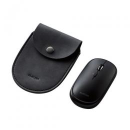 ELECOM M-TM15BBBK マウス/Bluetooth/4ボタン/薄型/充電式/3台接続可能/ブラック