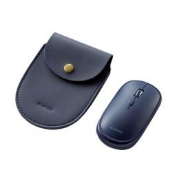 ELECOM M-TM15BBBU マウス/Bluetooth/4ボタン/薄型/充電式/3台接続可能/ブルー