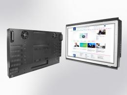 V-net AAEON OF4604-WH35L0-HP 46インチ 組込み向け産業用オープンフレームモニタ 静電容量式 FHD HDMI×1 VESA 600×300対応