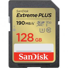 SanDisk SDSDXWA-128G-JNJIP SanDisk Extreme PLUS SDXC UHS-Iカード 128GB