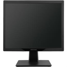 グリーンハウス GH-LCS17D-BK 17型スクエア液晶ディスプレイ/1280×1024/HDMI、mini D-Sub15/ブラック/スピーカー/5年保証/TNパネル