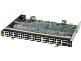 HPE R0X41C HPE Aruba Networking CX 6400 48 Smart Rate 1/2.5/5G Class6 PoE 4SFP56 v2 Module