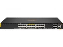 HPE R8S89A HPE Aruba Networking CX 6300M 24 Smart Rate 1/2.5/5/10G Class6 PoE 2SFP56 2SFP28 Switch