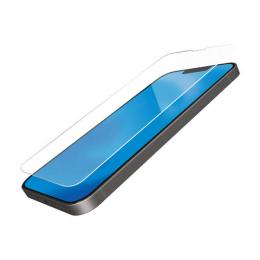 ELECOM PM-A22AFLGOBL iPhone 14/iPhone 13/iPhone 13 Pro用ガラスフィルム/ゴリラ/0.21mm/ブルーライトカット