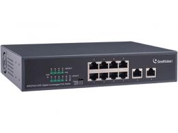 GeoVision GV-APOE0810-V2T1 10/100/1000M PoE+対応 (15.4W 供給 / 1 PoE port) (最長250m / 転送速度10Mbps) 8ポートスイッチングハブ 1年保証