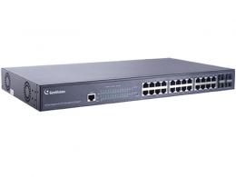 GeoVision GV-APOE2411-V2T1 10/100M/1000 PoE+対応 (15.4W 供給 / 1 PoE port) (最長250m / 転送速度10Mbps) 24ポートマネージメントスイッチングハブ 1年保証