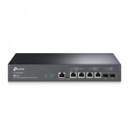 TP-LINK TL-SX3206HPP(UN) JetStream 6ポート 10GE L2+マネージスイッチ（4 PoE++ポート搭載）/2スロット 10G SFP+