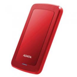 ADATA AHV300-2TU31-CRD 外付けHDD HV300 2TB ポータブル USB3.2 Gen1対応 レッド スリムタイプ /3年保証
