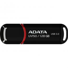 ADATA AUV150-128G-RBK USBメモリ UV150 128GB USB3.2 Gen1対応 キャップ式 ブラック /5年保証